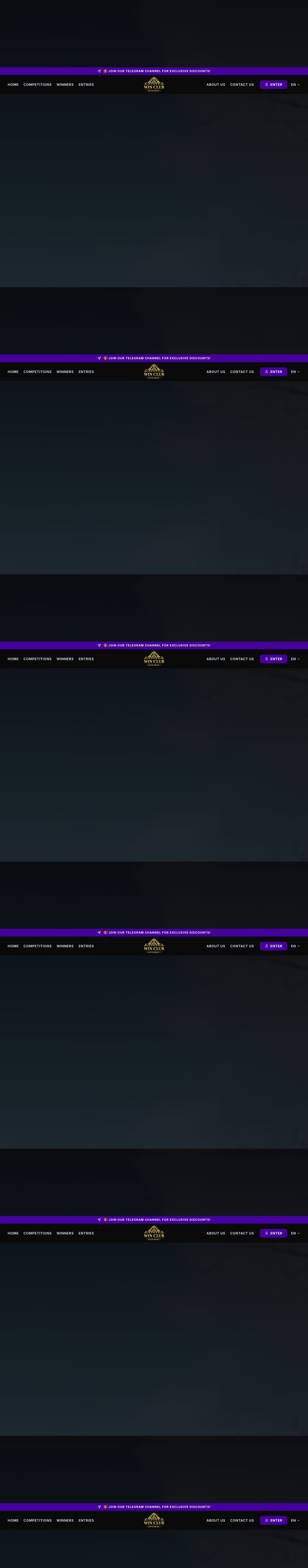 Screenshot WinClub Giveaway